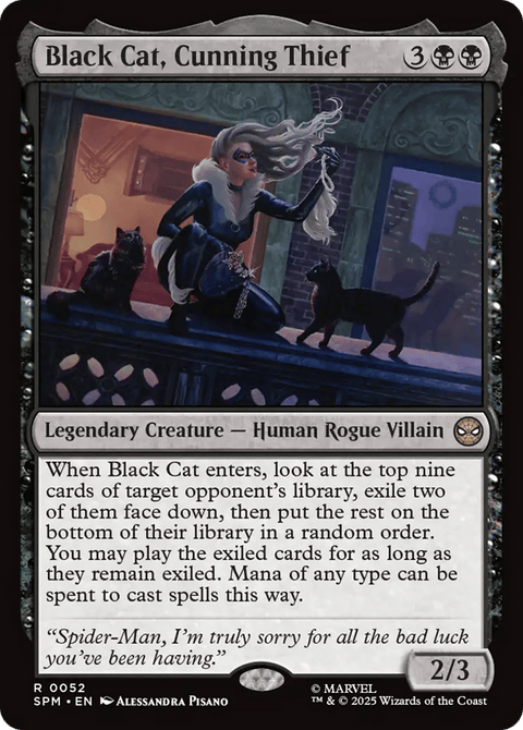 Black Cat, Cunning Thief - 52