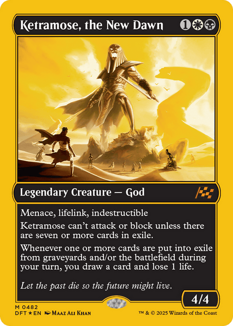 Ketramose, the New Dawn - 482
