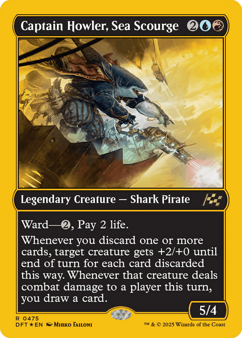 Captain Howler, Sea Scourge - 475