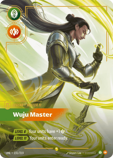 Wuju Master - 231/219