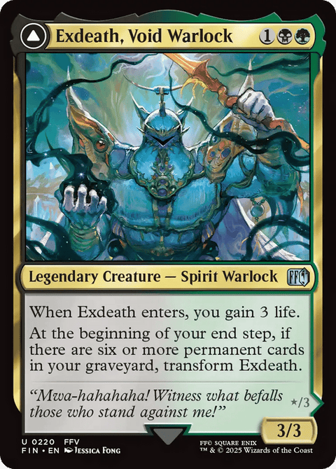 Exdeath, Void Warlock // Neo Exdeath, Dimension's End - 220