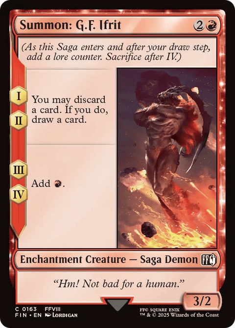 Summon: G.F. Ifrit - 163