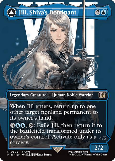 Jill, Shiva's Dominant // Shiva, Warden of Ice - 378