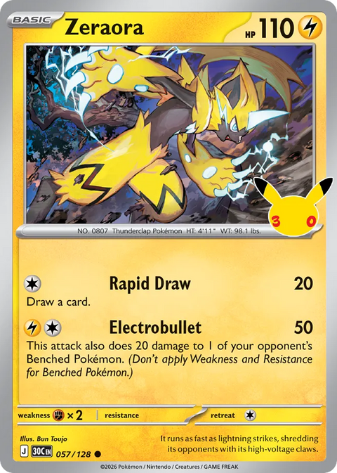 Zeraora - 057/128