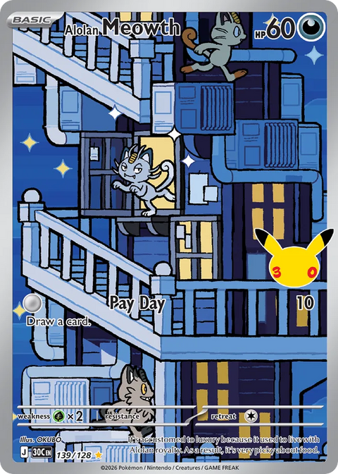 Alolan Meowth - 139/128