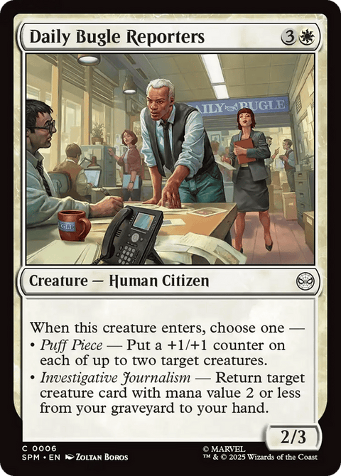 Daily Bugle Reporters - 6