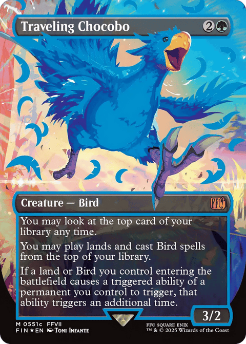 Traveling Chocobo - 551c