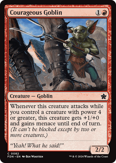 Courageous Goblin - 82
