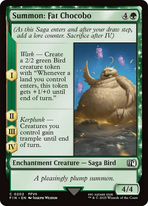 Summon: Fat Chocobo - 202
