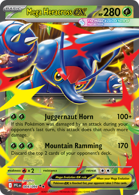 Mega Heracross EX - 004/094