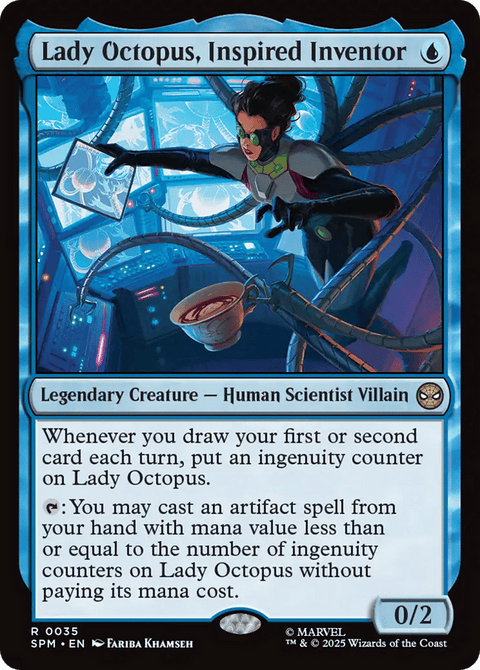 Lady Octopus, Inspired Inventor - 35