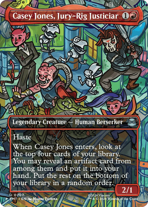 Casey Jones, Jury-Rig Justiciar - 207