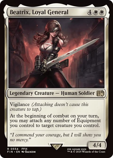 Beatrix, Loyal General - 554