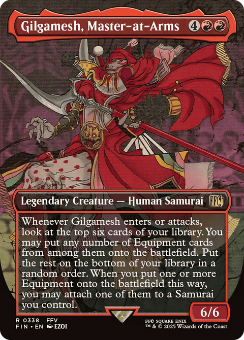 Gilgamesh, Master-at-Arms - 338