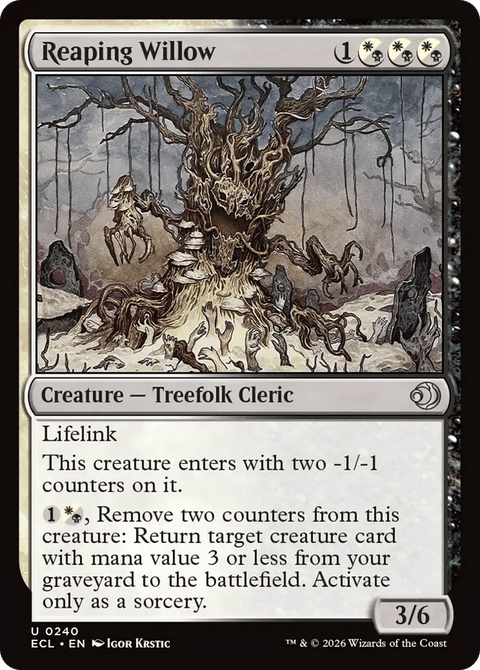Reaping Willow - 240