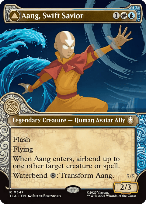 Aang, Swift Savior // Aang and La, Ocean's Fury - 347