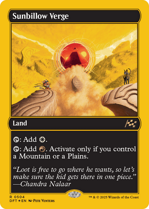 Sunbillow Verge - 504