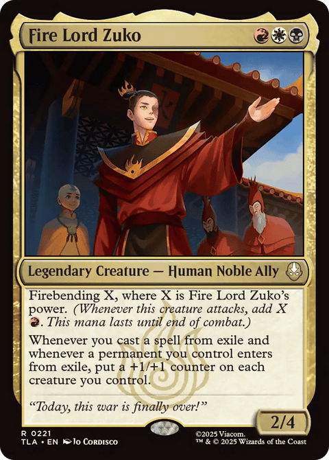 Fire Lord Zuko - 221