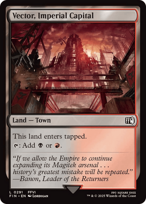 Vector, Imperial Capital - 291
