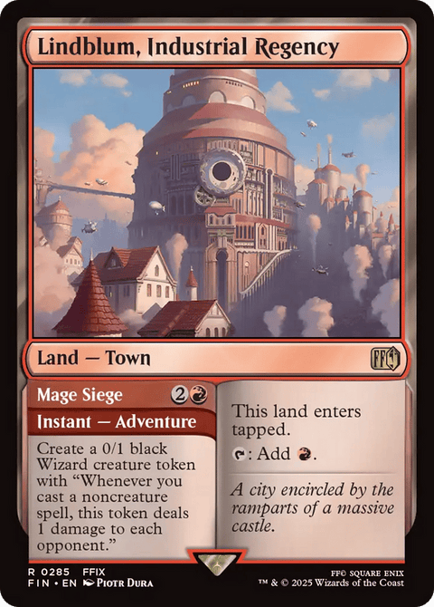 Lindblum, Industrial Regency // Mage Siege - 285
