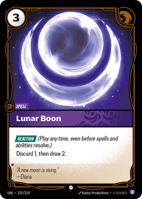 Lunar Boon - 125/219