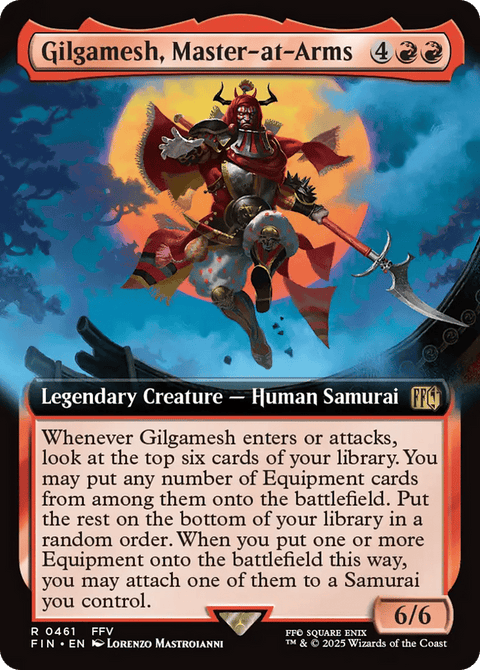 Gilgamesh, Master-at-Arms - 461