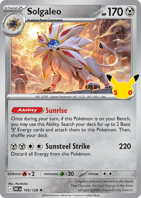 Solgaleo - 105/128