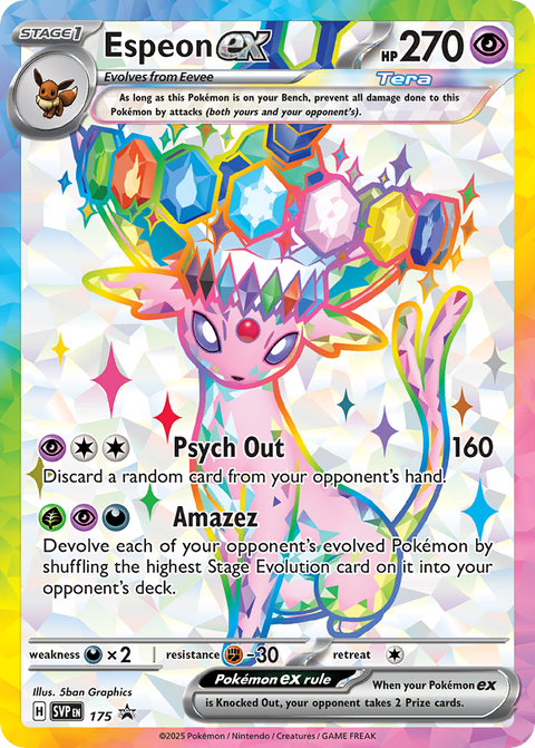 Espeon EX - SVP175