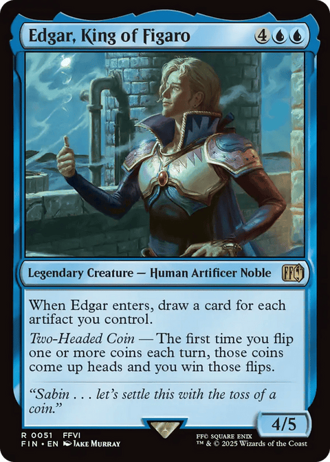 Edgar, King of Figaro - 51