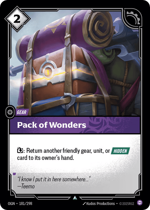 Pack Of Wonders - 181/298