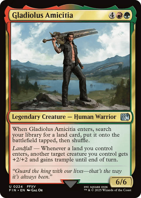 Gladiolus Amicitia - 224