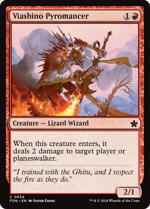 Viashino Pyromancer - 634