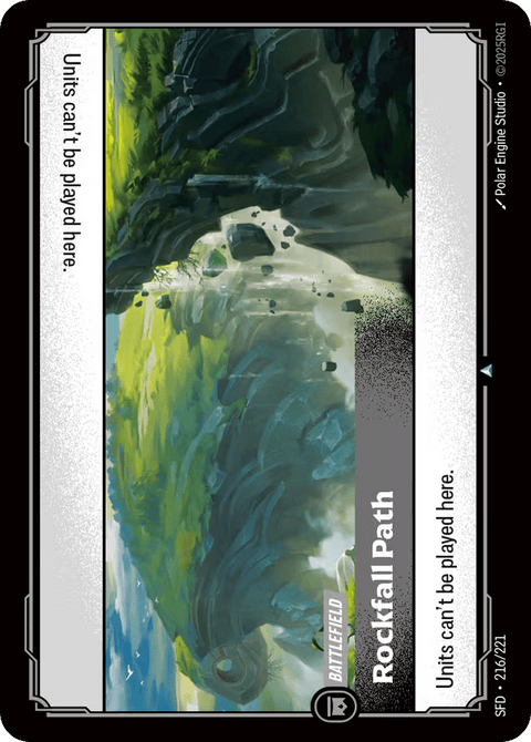 Rockfall Path - 216/221