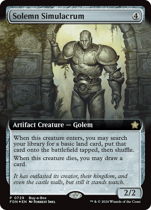 Solemn Simulacrum - 729
