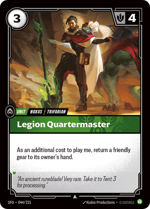 Legion Quartermaster - 044/221