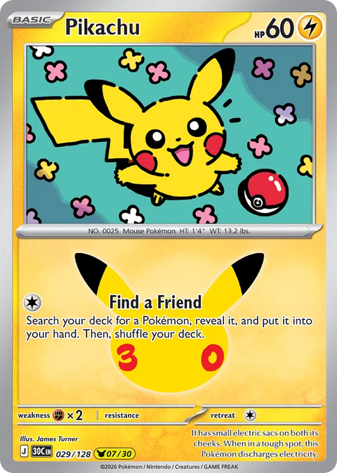 Pikachu - 029/128