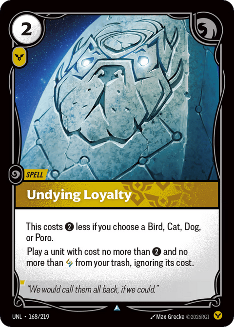Undying Loyalty - 168/219