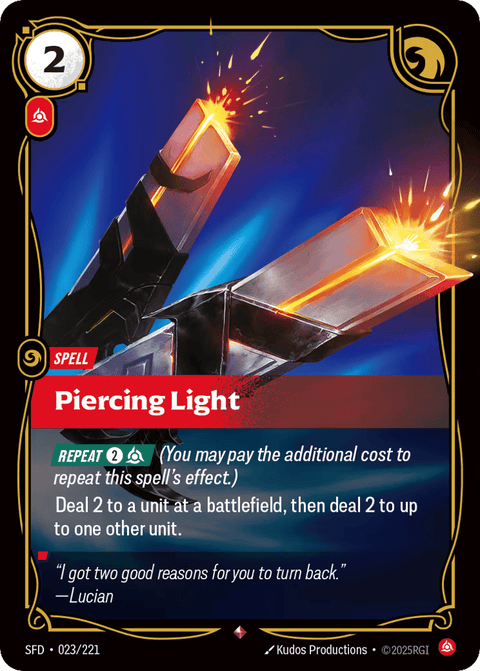 Piercing Light - 023/221