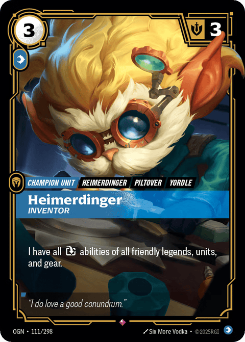 Heimerdinger, Inventor - 111/298