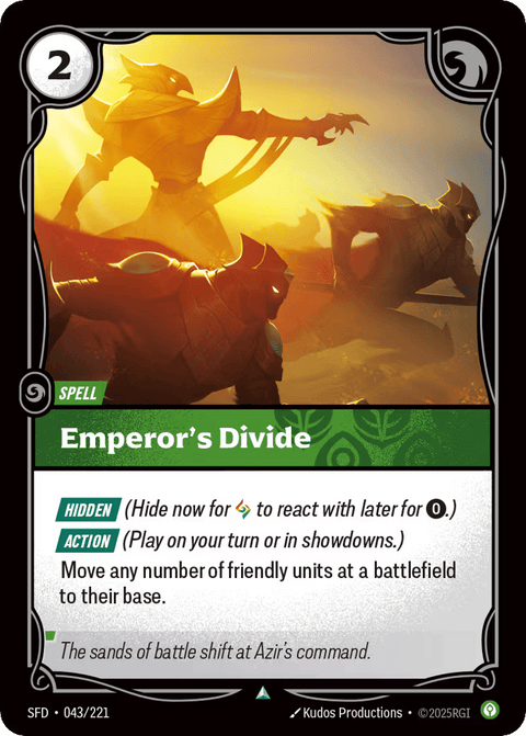 Emperor's Divide - 043/221