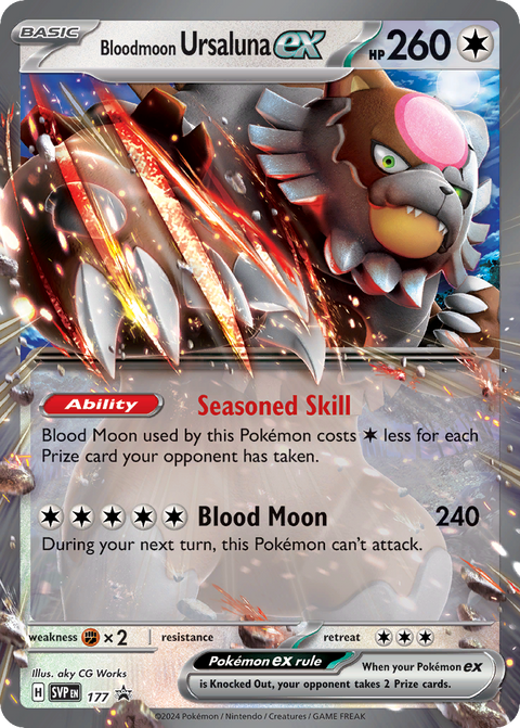 Bloodmoon Ursaluna EX - SVP177
