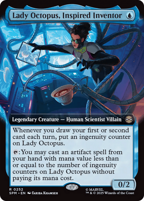 Lady Octopus, Inspired Inventor - 252