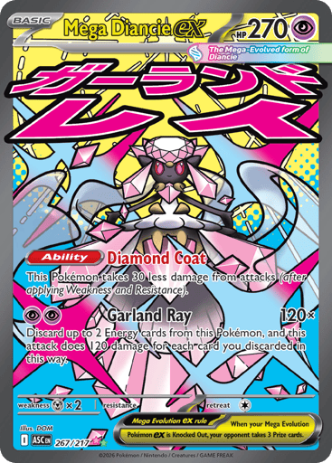 Mega Diancie EX - 267/217