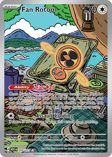 Fan Rotom - 250/217