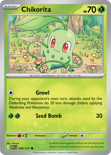 Chikorita - 008/217
