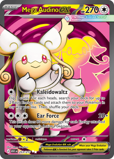 Mega Audino EX - 253/217