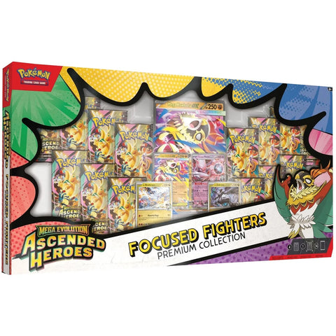 Pokemon TCG: Mega Evolution Ascended Heroes - Focused Fighters Premium Collection