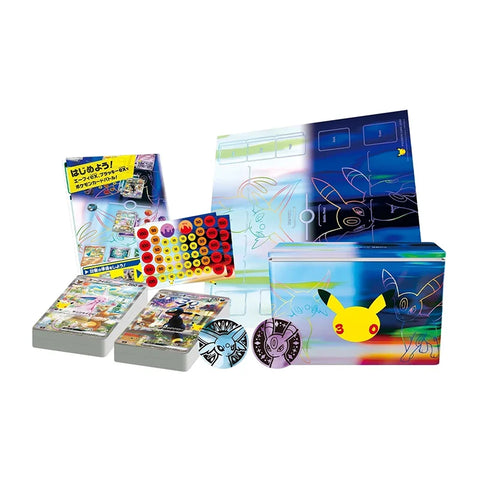 Pokemon TCG JPN MEGA: 30th Celebration Premium Deck Set Espeon & Umbreon