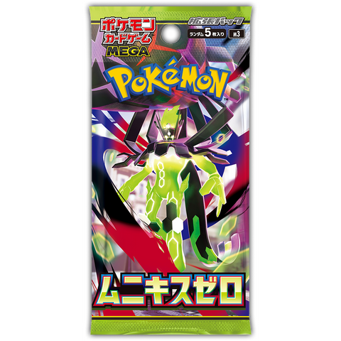 Pokemon TCG MEGA JPN: Munikis Zero Booster Pack (Japanese)