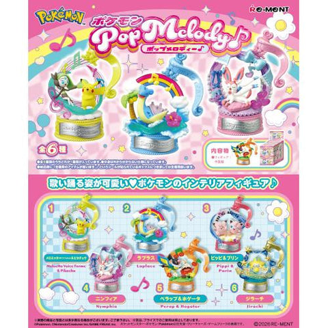 Re-Ment: Pokemon Pop Melody